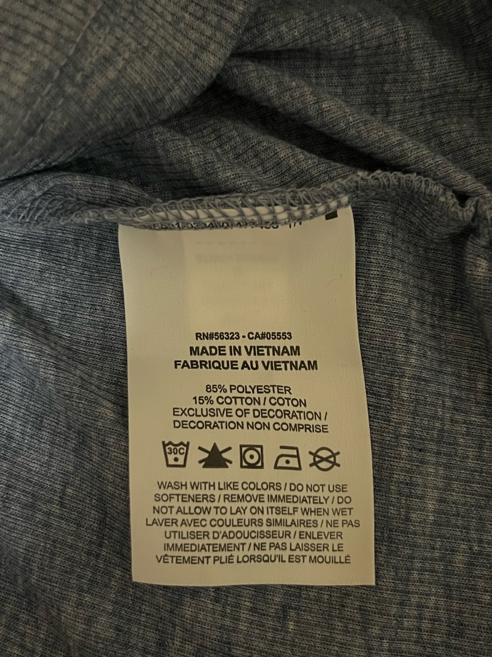 Nike Dri-Fit Light Blue Ruched Ribbed Tank Top Size Small - Picture 8 of 9